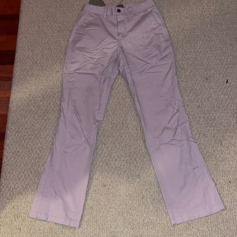purple pants